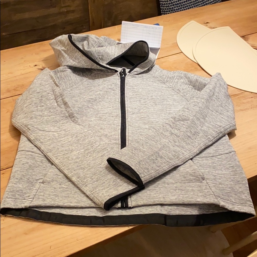 lulu lemon grey hoodie